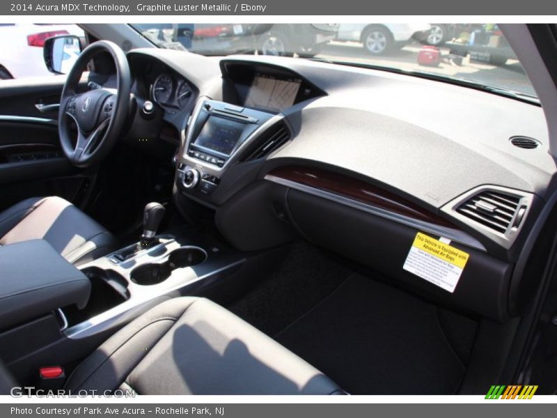 Graphite Luster Metallic / Ebony 2014 Acura MDX Technology