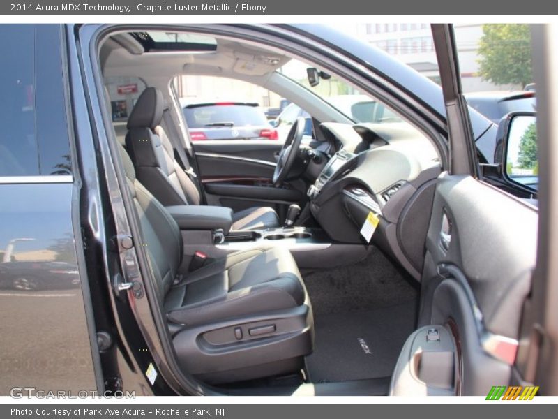 Graphite Luster Metallic / Ebony 2014 Acura MDX Technology
