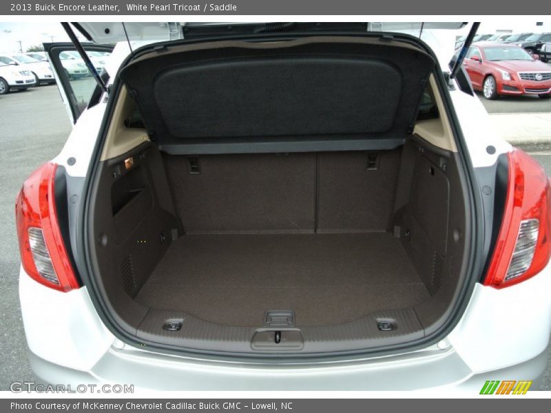 White Pearl Tricoat / Saddle 2013 Buick Encore Leather