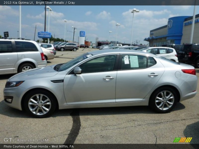 Bright Silver Metallic / Gray 2013 Kia Optima LX