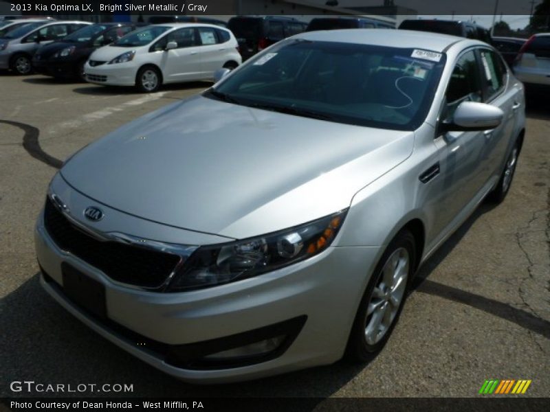 Bright Silver Metallic / Gray 2013 Kia Optima LX