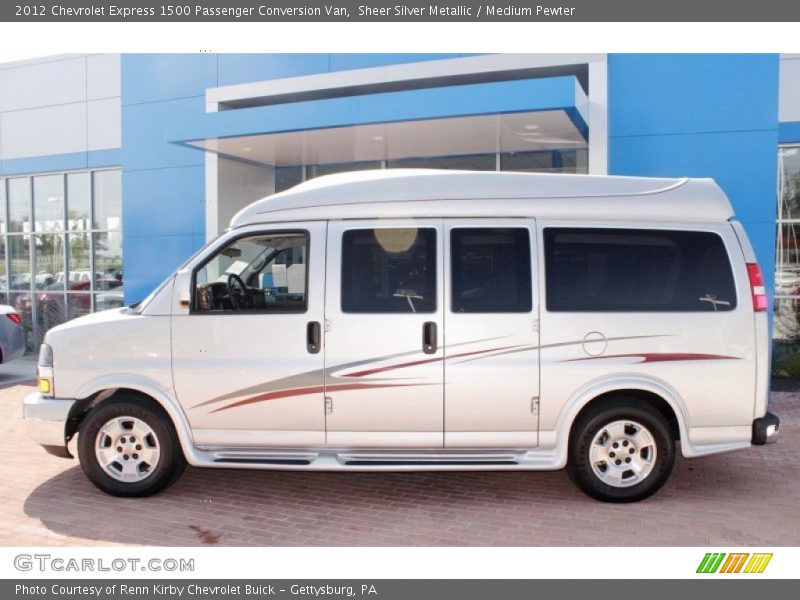  2012 Express 1500 Passenger Conversion Van Sheer Silver Metallic