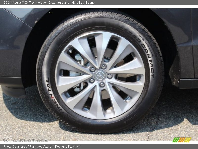 Graphite Luster Metallic / Ebony 2014 Acura MDX Technology