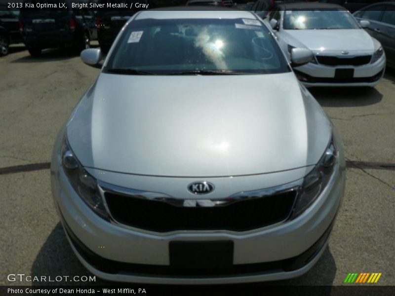 Bright Silver Metallic / Gray 2013 Kia Optima LX