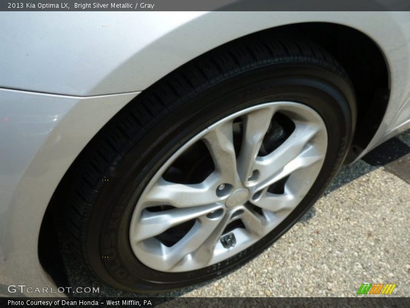 Bright Silver Metallic / Gray 2013 Kia Optima LX