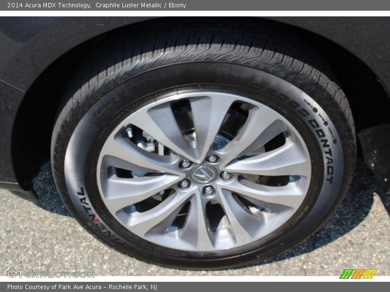 Graphite Luster Metallic / Ebony 2014 Acura MDX Technology