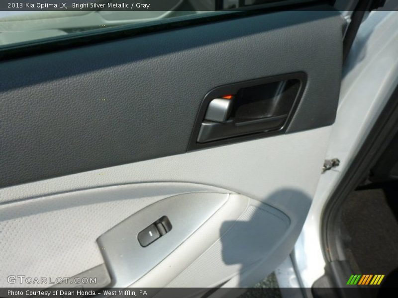 Bright Silver Metallic / Gray 2013 Kia Optima LX