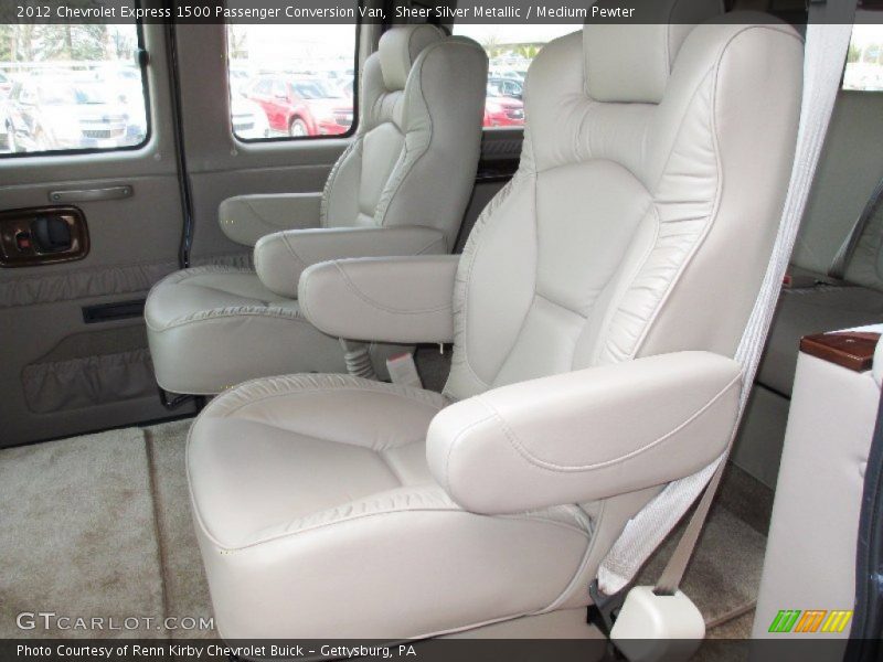 Rear Seat of 2012 Express 1500 Passenger Conversion Van