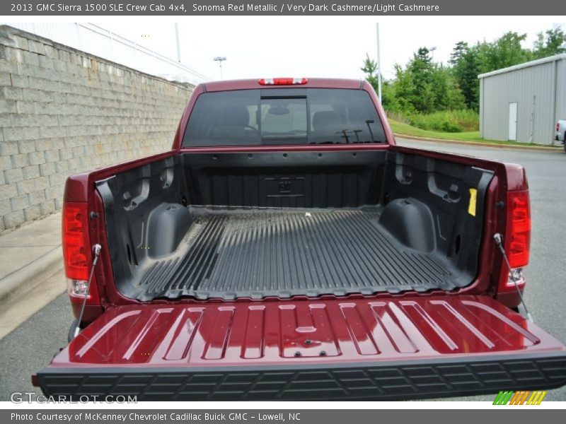 Sonoma Red Metallic / Very Dark Cashmere/Light Cashmere 2013 GMC Sierra 1500 SLE Crew Cab 4x4