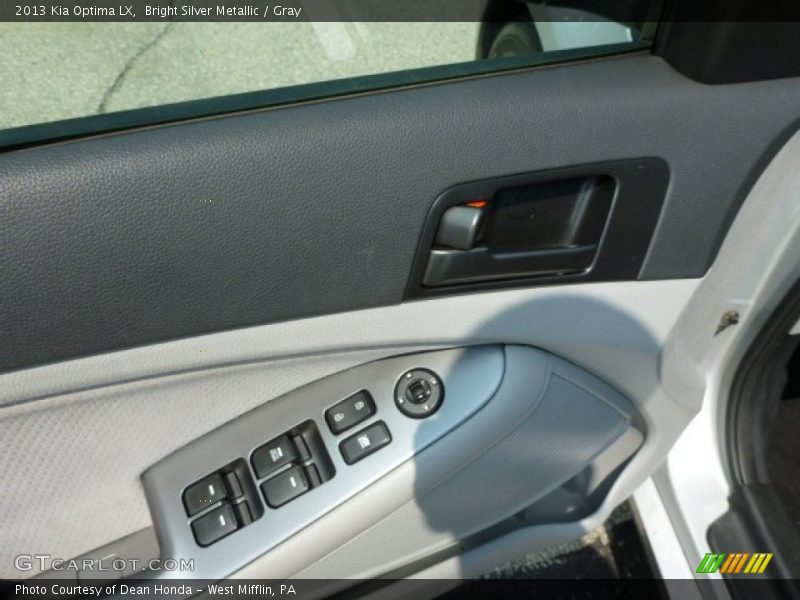 Bright Silver Metallic / Gray 2013 Kia Optima LX
