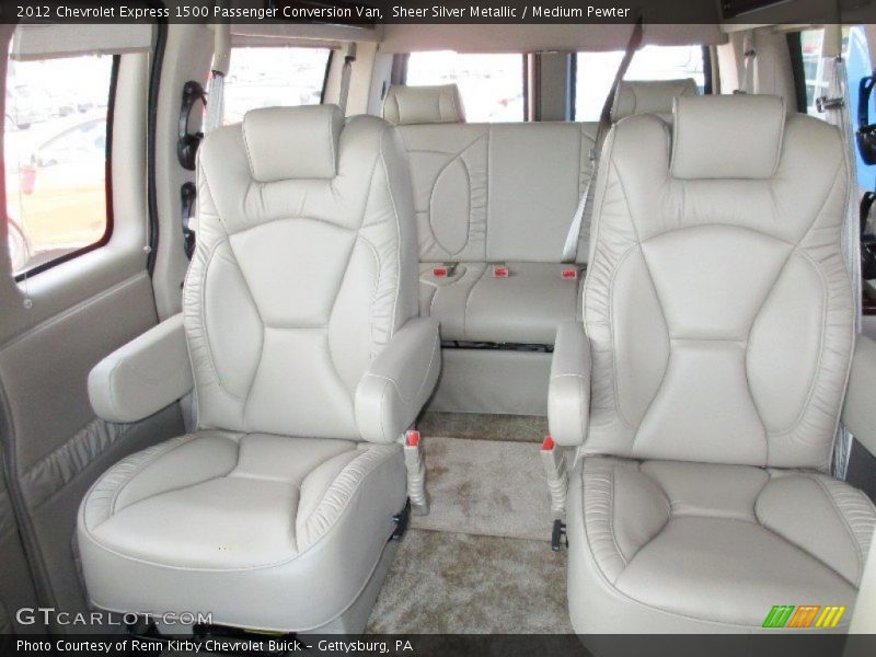 Rear Seat of 2012 Express 1500 Passenger Conversion Van