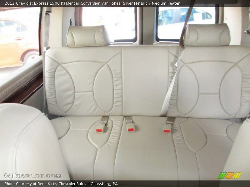 Sheer Silver Metallic / Medium Pewter 2012 Chevrolet Express 1500 Passenger Conversion Van