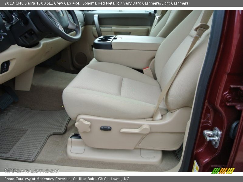 Sonoma Red Metallic / Very Dark Cashmere/Light Cashmere 2013 GMC Sierra 1500 SLE Crew Cab 4x4