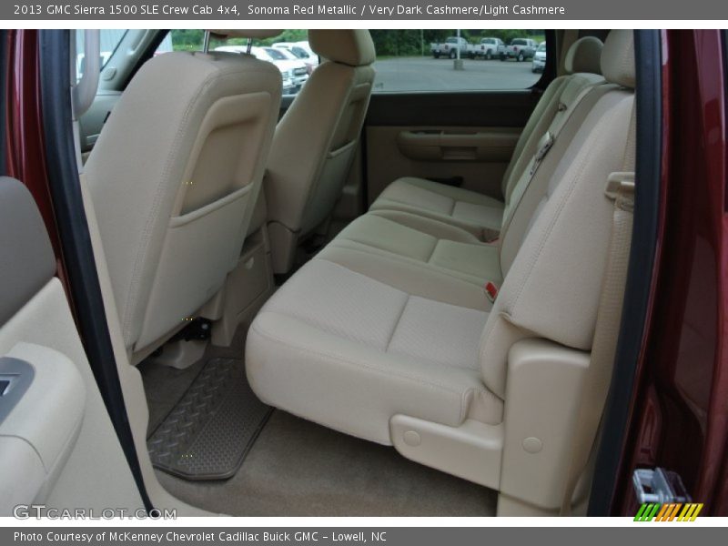 Sonoma Red Metallic / Very Dark Cashmere/Light Cashmere 2013 GMC Sierra 1500 SLE Crew Cab 4x4