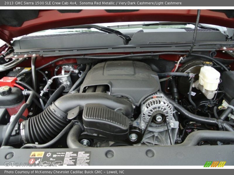 Sonoma Red Metallic / Very Dark Cashmere/Light Cashmere 2013 GMC Sierra 1500 SLE Crew Cab 4x4