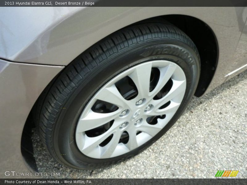 Desert Bronze / Beige 2013 Hyundai Elantra GLS