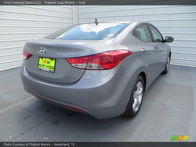 Titanium Gray Metallic / Gray 2013 Hyundai Elantra GLS