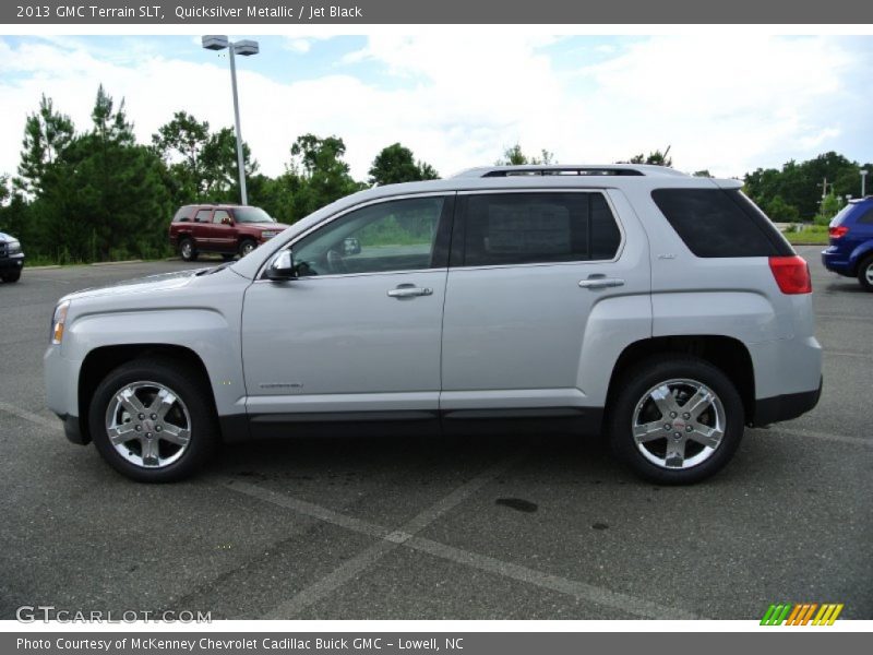 Quicksilver Metallic / Jet Black 2013 GMC Terrain SLT