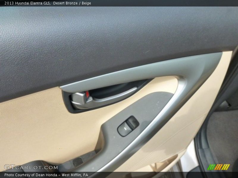 Desert Bronze / Beige 2013 Hyundai Elantra GLS