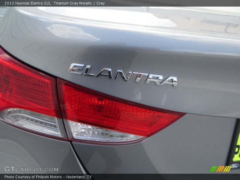 Titanium Gray Metallic / Gray 2013 Hyundai Elantra GLS