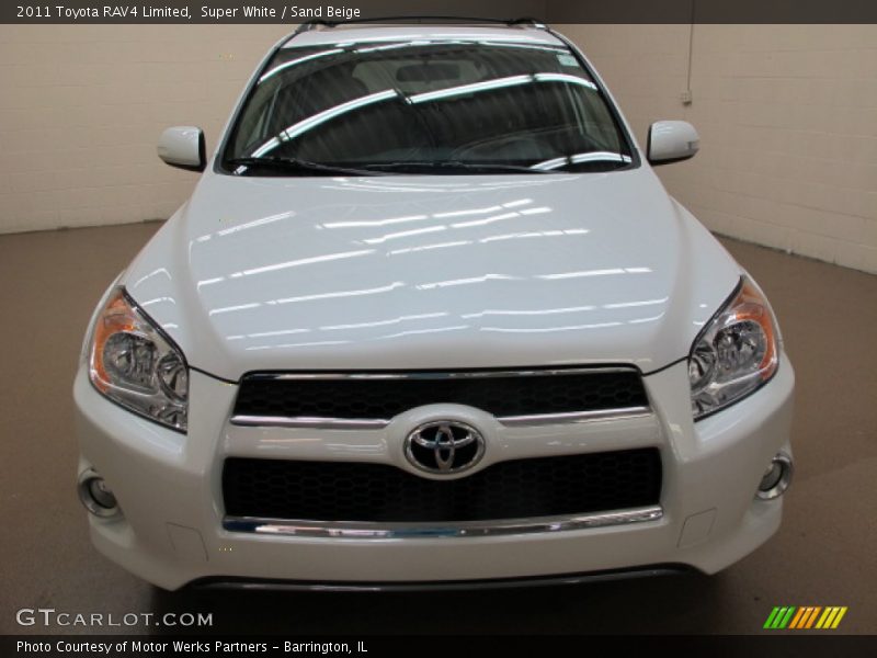 Super White / Sand Beige 2011 Toyota RAV4 Limited