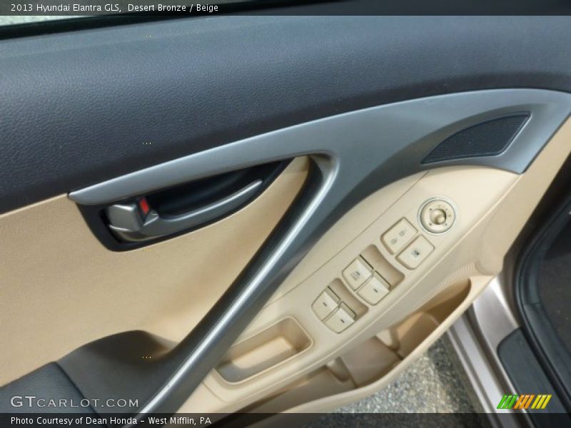 Desert Bronze / Beige 2013 Hyundai Elantra GLS