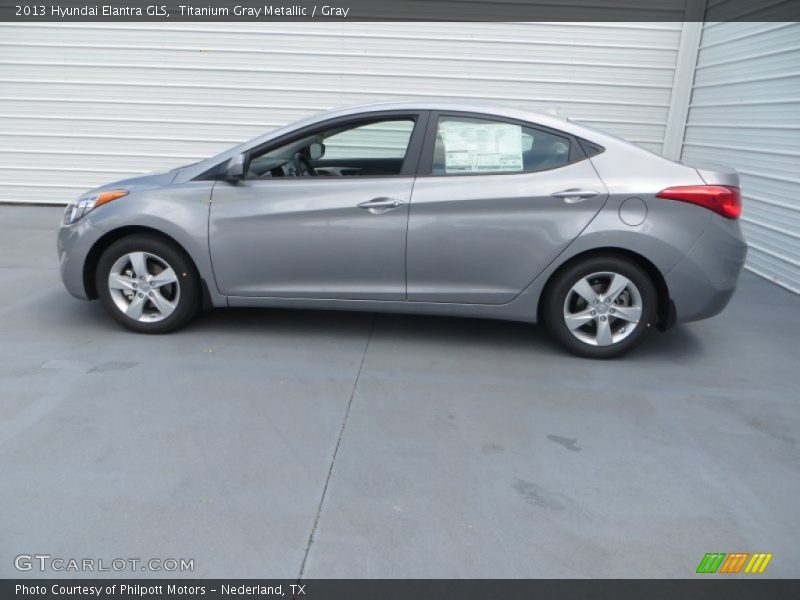 Titanium Gray Metallic / Gray 2013 Hyundai Elantra GLS