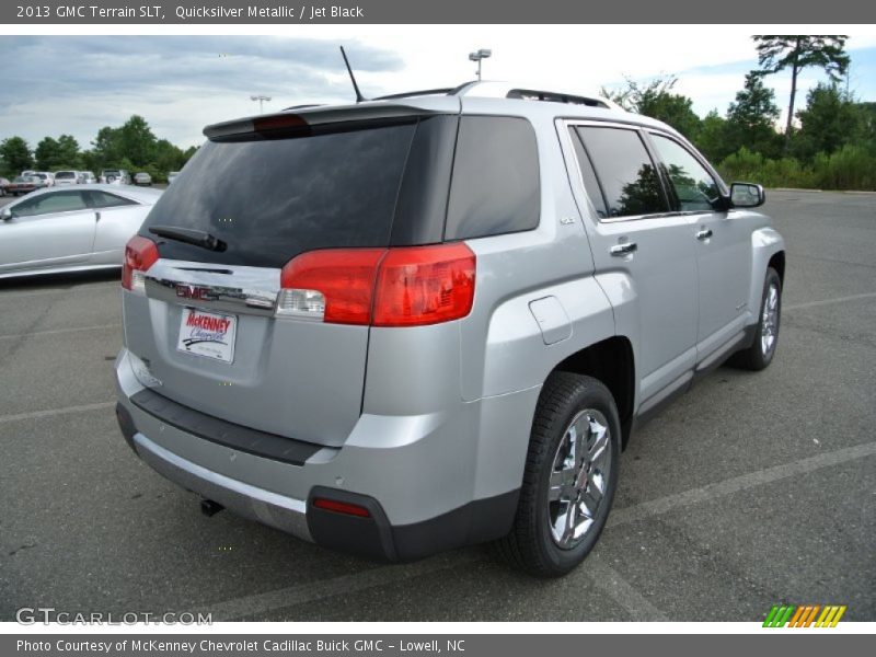 Quicksilver Metallic / Jet Black 2013 GMC Terrain SLT