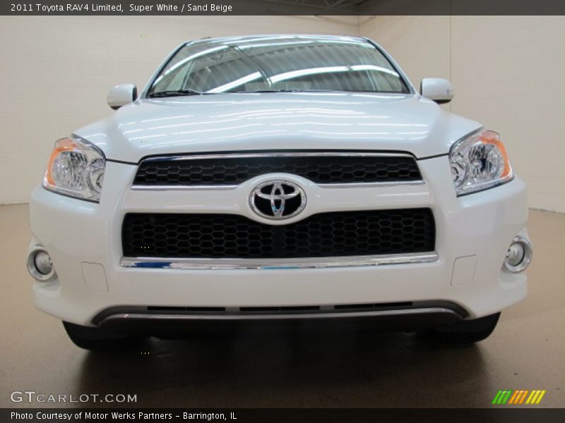 Super White / Sand Beige 2011 Toyota RAV4 Limited