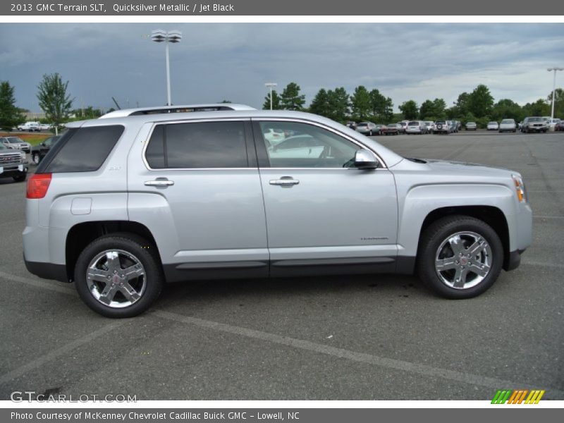 Quicksilver Metallic / Jet Black 2013 GMC Terrain SLT