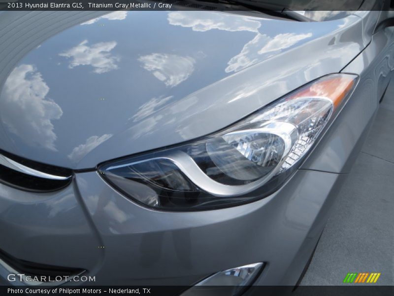 Titanium Gray Metallic / Gray 2013 Hyundai Elantra GLS