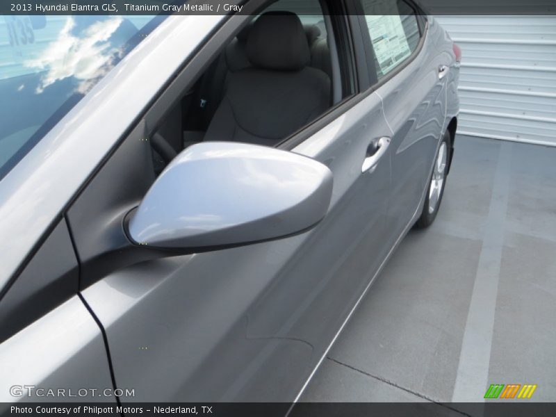 Titanium Gray Metallic / Gray 2013 Hyundai Elantra GLS