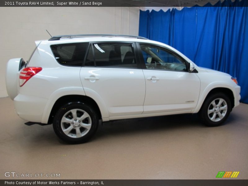 Super White / Sand Beige 2011 Toyota RAV4 Limited