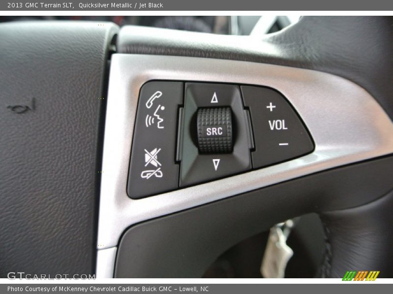Quicksilver Metallic / Jet Black 2013 GMC Terrain SLT
