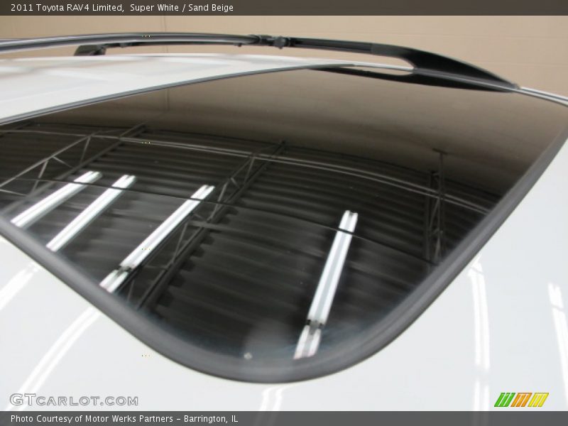 Super White / Sand Beige 2011 Toyota RAV4 Limited