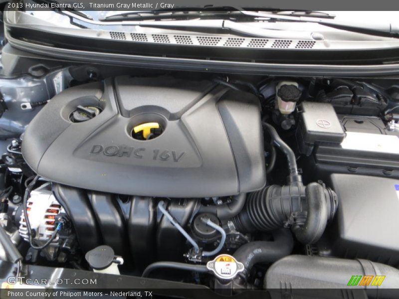 Titanium Gray Metallic / Gray 2013 Hyundai Elantra GLS
