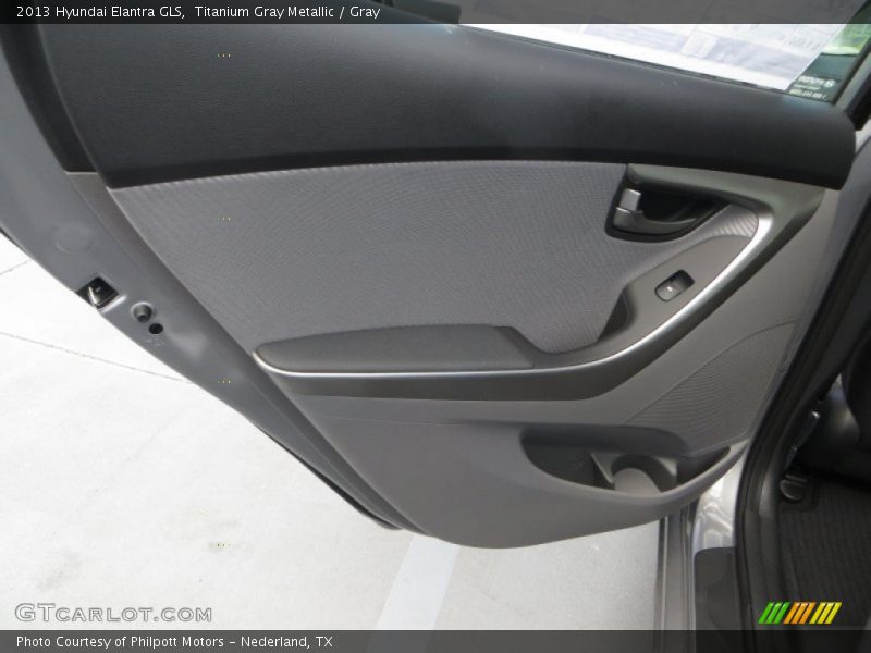 Titanium Gray Metallic / Gray 2013 Hyundai Elantra GLS