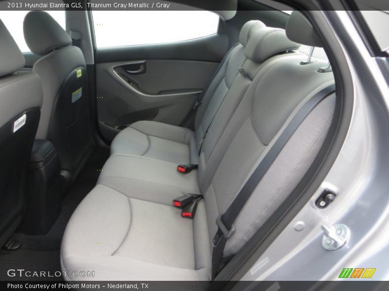 Titanium Gray Metallic / Gray 2013 Hyundai Elantra GLS