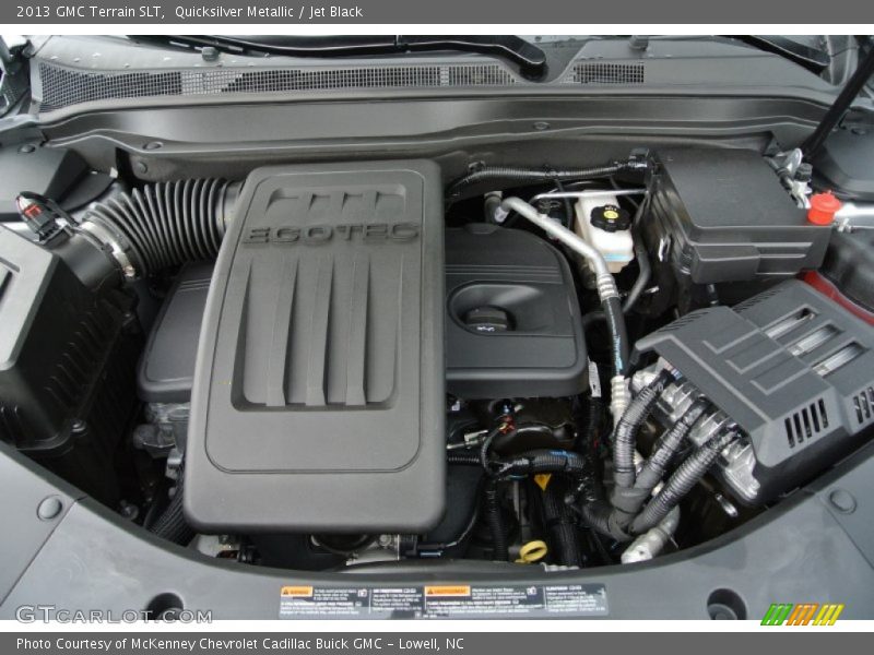 Quicksilver Metallic / Jet Black 2013 GMC Terrain SLT