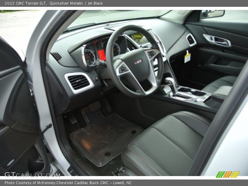 Quicksilver Metallic / Jet Black 2013 GMC Terrain SLT