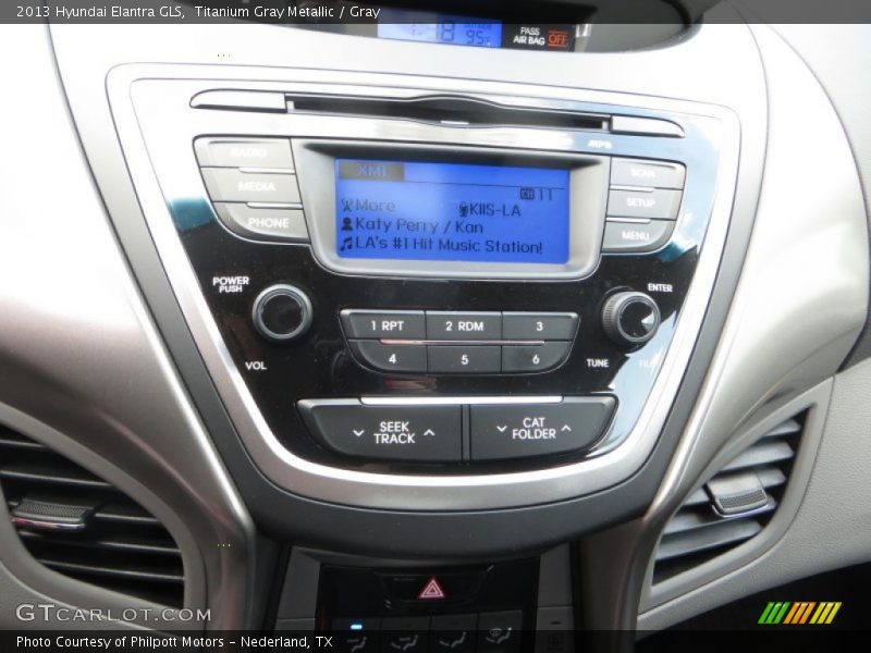 Titanium Gray Metallic / Gray 2013 Hyundai Elantra GLS