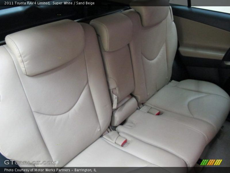 Super White / Sand Beige 2011 Toyota RAV4 Limited