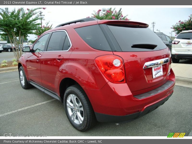 Crystal Red Tintcoat / Jet Black 2013 Chevrolet Equinox LT