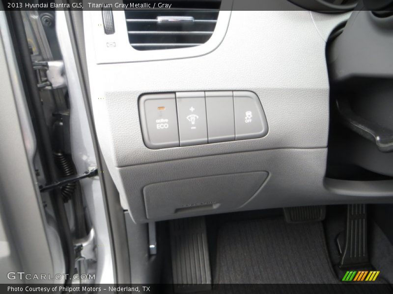 Titanium Gray Metallic / Gray 2013 Hyundai Elantra GLS
