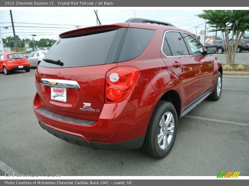Crystal Red Tintcoat / Jet Black 2013 Chevrolet Equinox LT