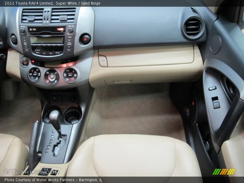 Super White / Sand Beige 2011 Toyota RAV4 Limited