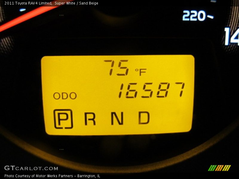 Super White / Sand Beige 2011 Toyota RAV4 Limited