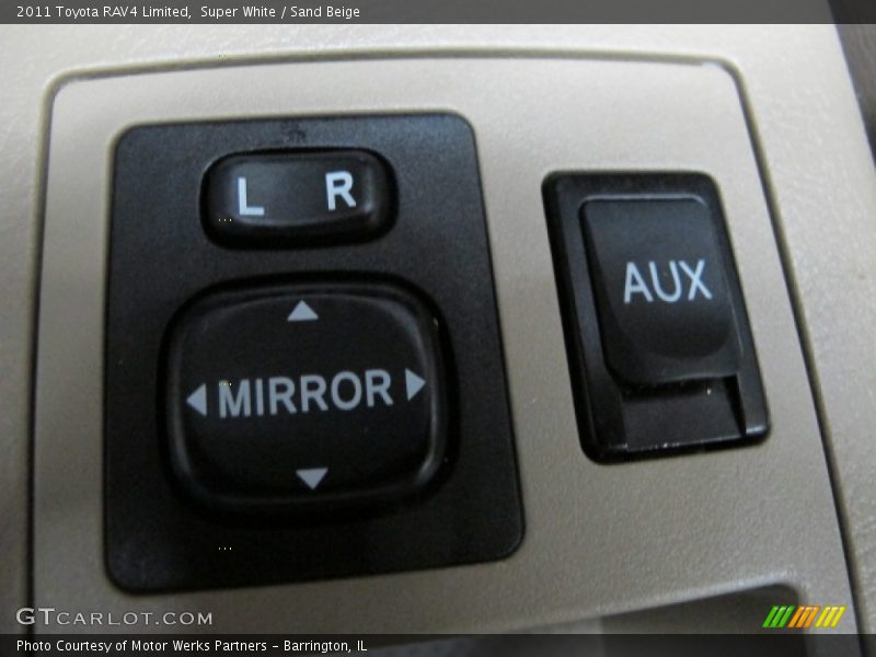 Super White / Sand Beige 2011 Toyota RAV4 Limited