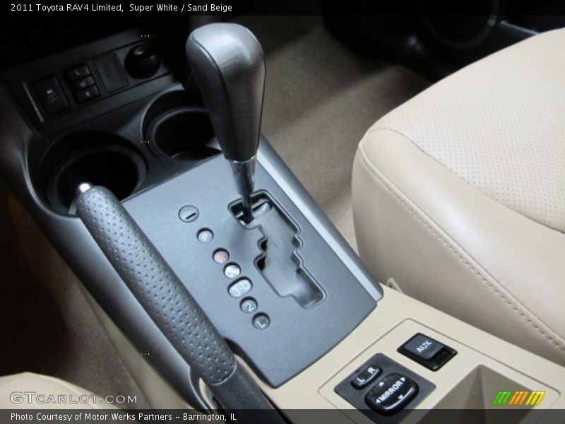 Super White / Sand Beige 2011 Toyota RAV4 Limited