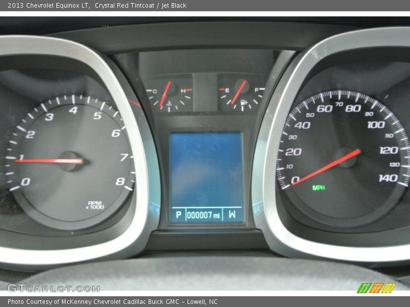 Crystal Red Tintcoat / Jet Black 2013 Chevrolet Equinox LT